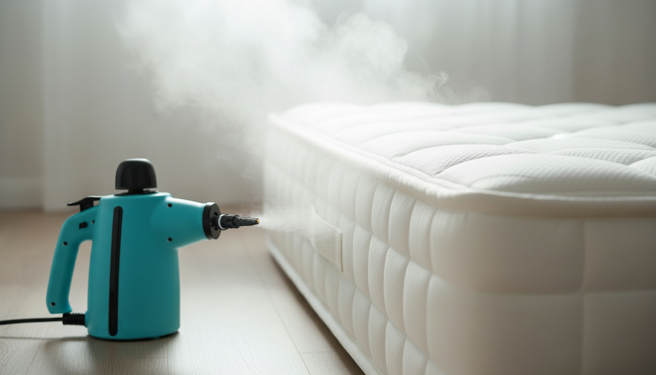 Hoe je je matras goed schoonmaakt (en waarom stomen beter werkt)