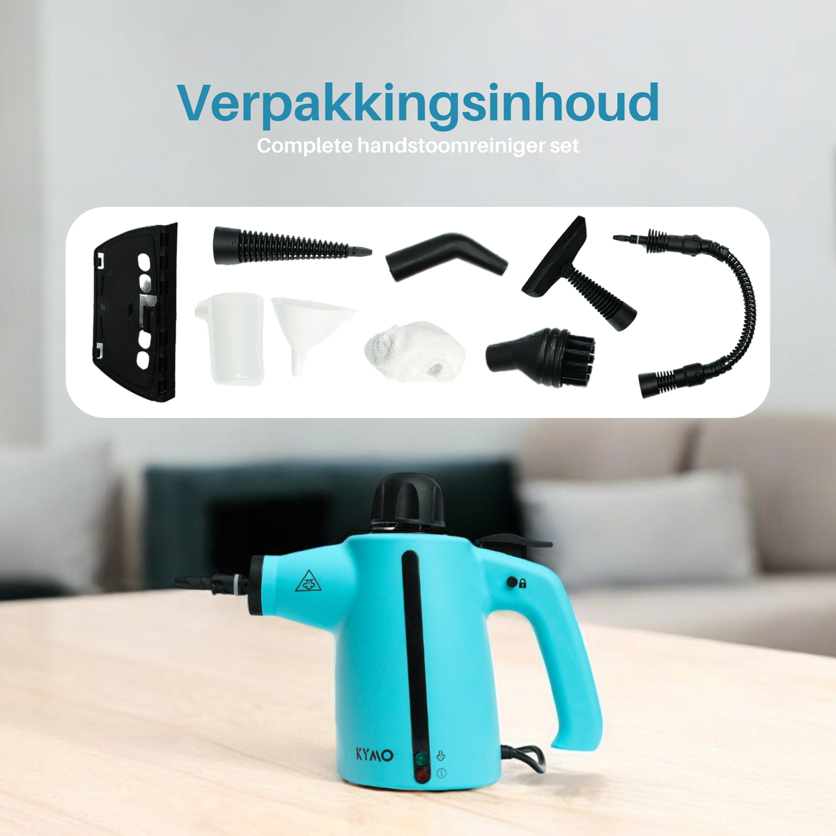 Kymo Handstoomreiniger Plus, afbeelding 9