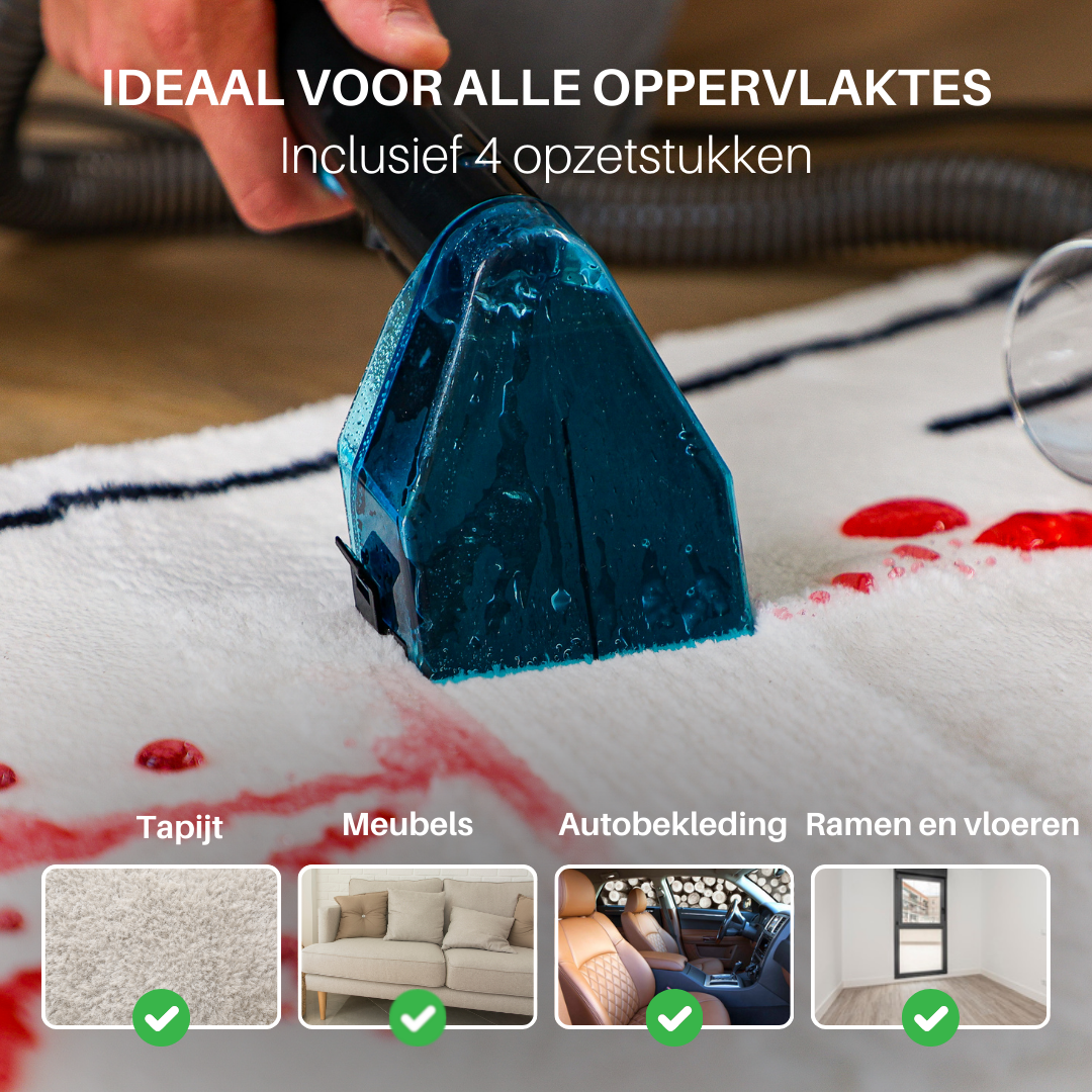 Vlek uit stof compleet