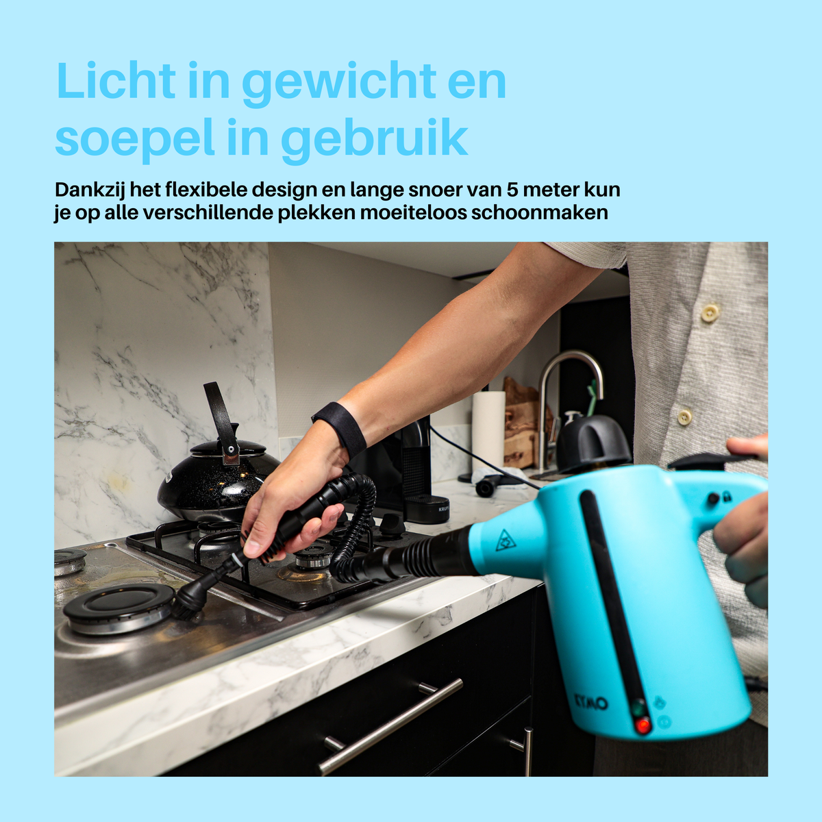 Kymo Handstoomreiniger Plus, afbeelding 7