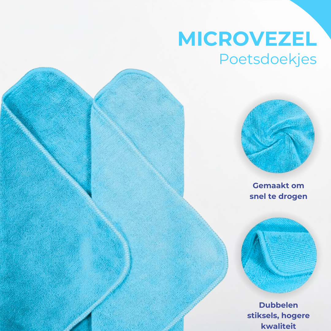 Kymo 12 microvezel schoonmaakdoekjes