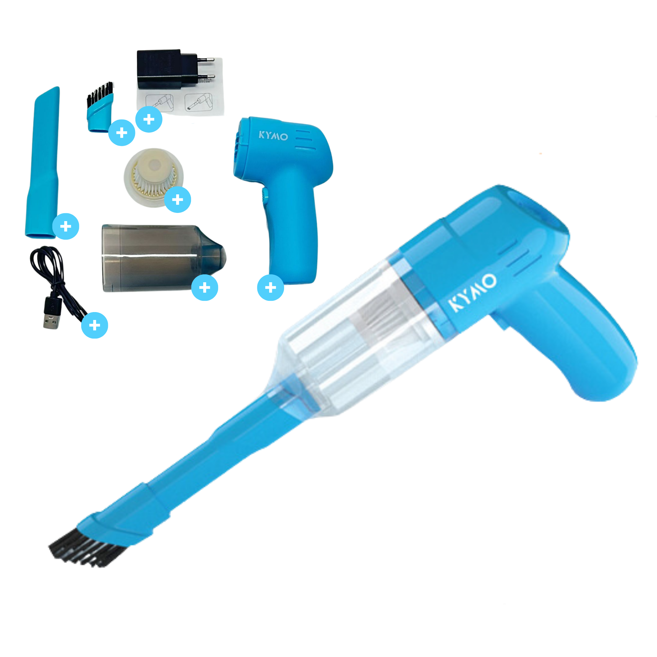 Vlek uit stof compleet