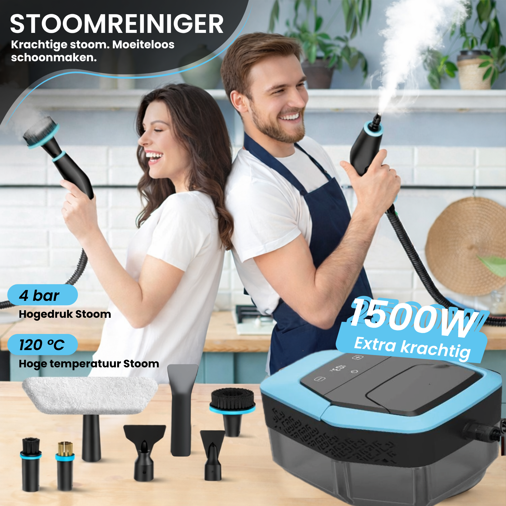 Kymo Stoomreiniger Pro