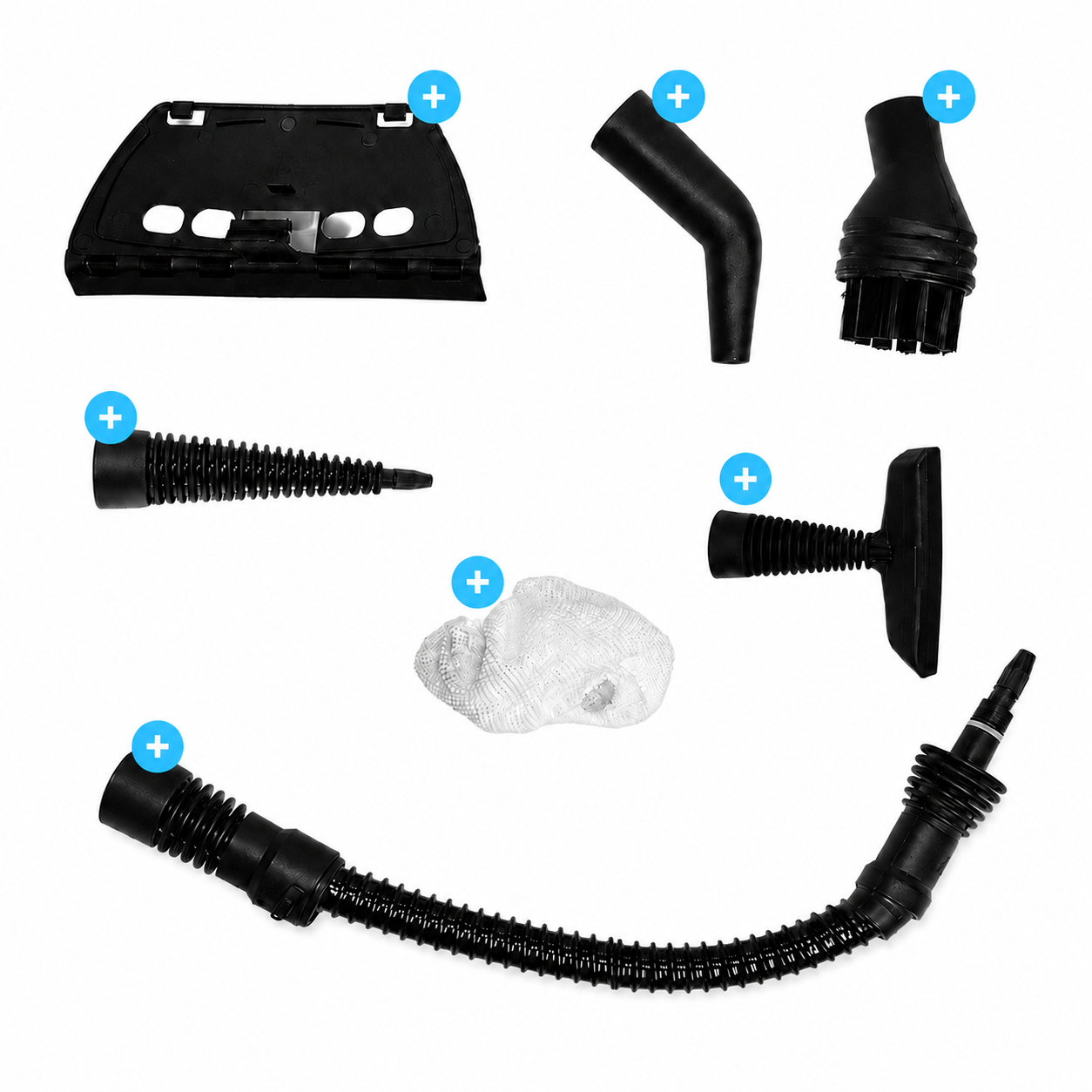 Accessoire setje handstoomreiniger plus