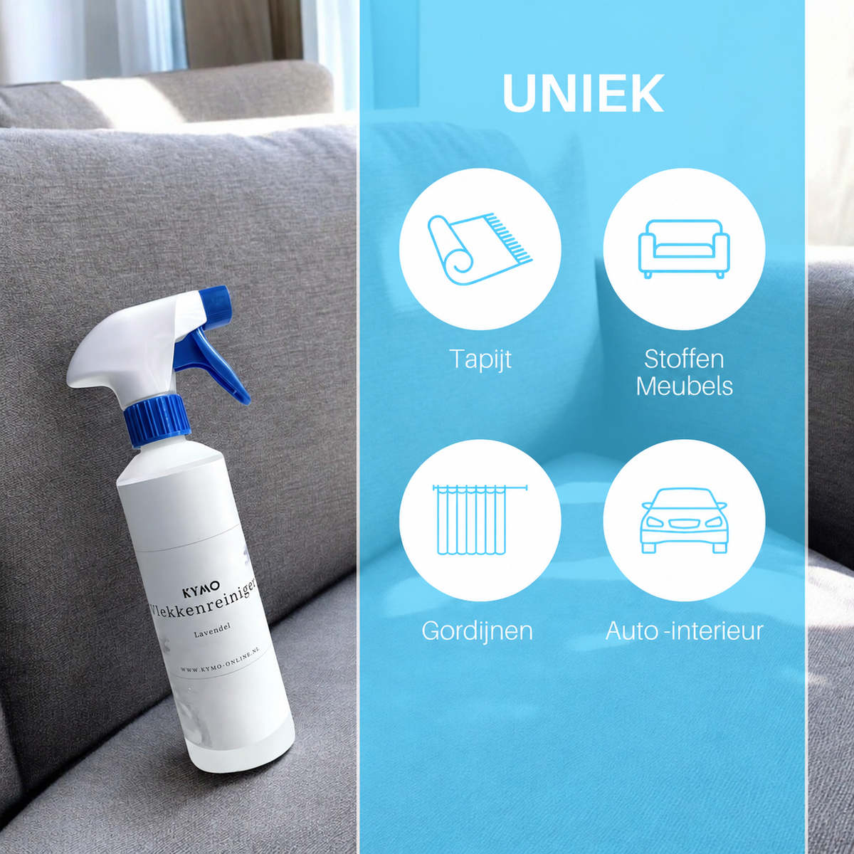 Kymo Vlekkenreiniger Spray Lavendel 500 ML